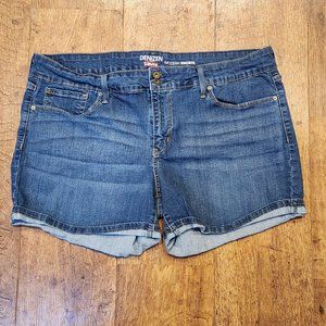 LEVI'S DENIZEN Modern Shorts Women's Jean Shorts - Sz 18